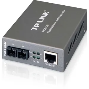 TPLINK MC200CM — TP-Link Network MC200CM Gigabit Ethernet Media Converter 1000M 500m Retail