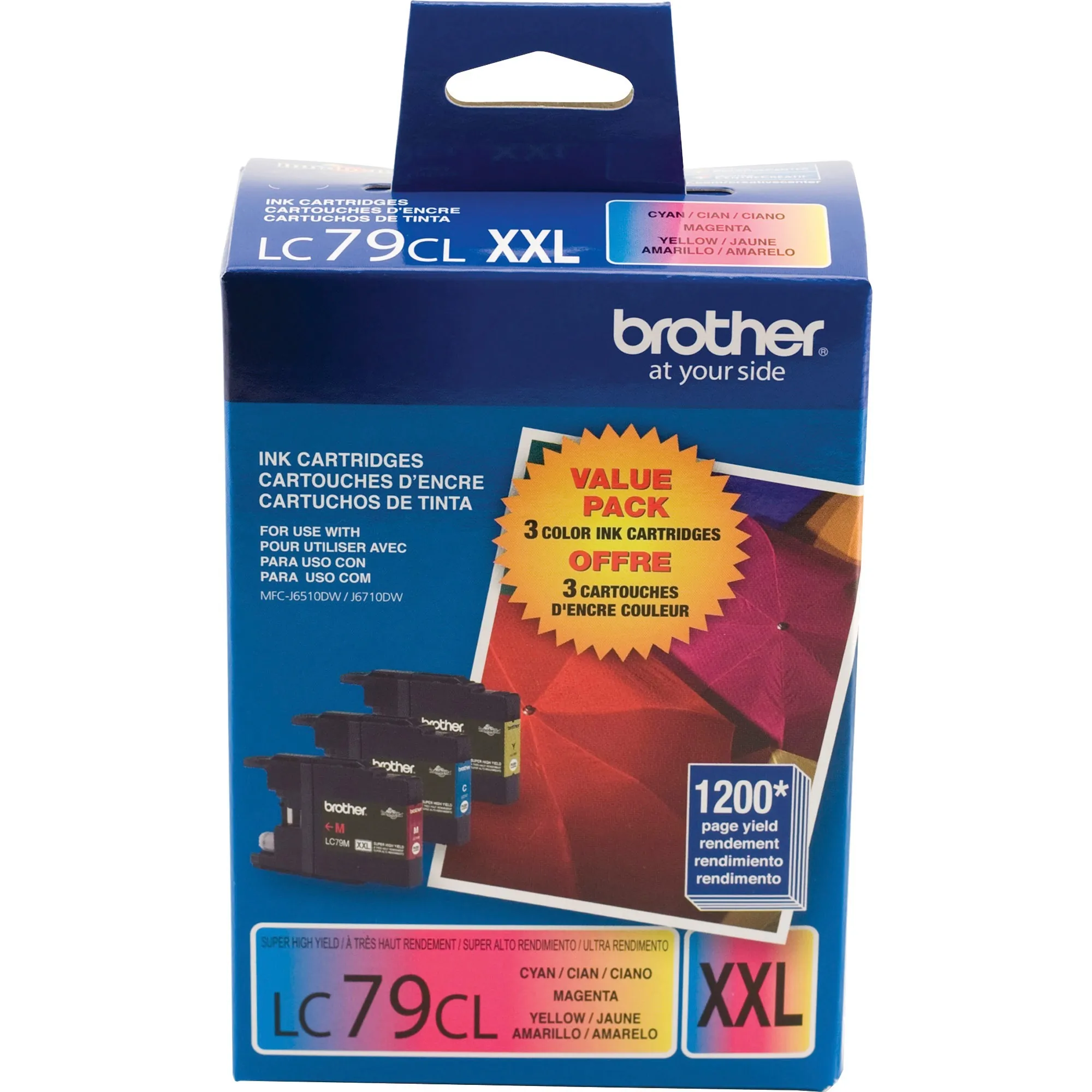 Brother LC793PKS — Brother LC793PKS Ink Cartridge - Inkjet - Cyan, Magenta, Yellow