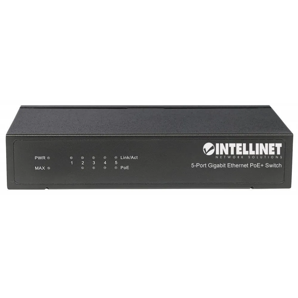 Intellinet 561228 — 5 Port Gigabit Ethernet PoE
