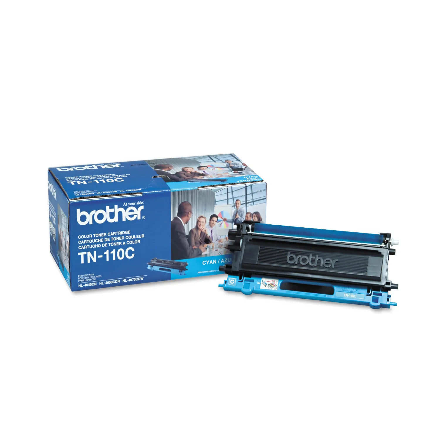 Brother TN110C — TONER CARTRIDGE - CYAN -  1500 PAGES  - HL-4040CN