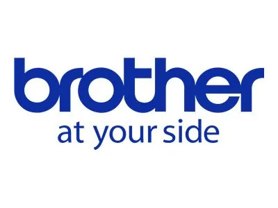Brother HGE2515PK — 0.94 IN X 26.2 FT (24MM X 8M), BLACK INK ON WHITE LABEL, 5 PACK