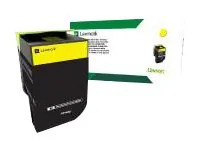 Lexmark 80C0SYG — LEXMARK 80C0SYG YELLOW RETURN PROGRAM TONER CARTRIDGE TAA FOR USE IN CX310,410,5