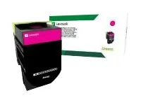 Lexmark 80C0SMG — LEXMARK 80C0SMG MAGENTA RETURN PROGRAM TONER CARTRIDGE TAA FOR USE IN CX310,410,