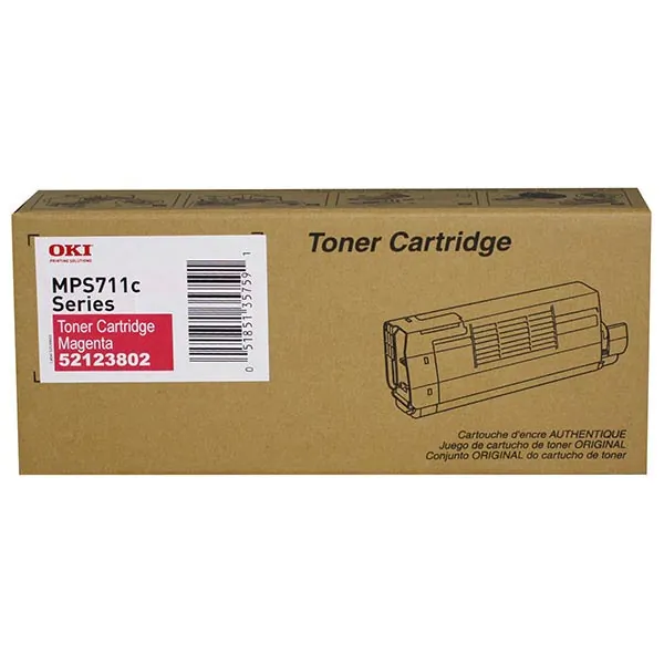 OKIDATA 52123802 — OKI Magenta Toner Cartridge (11500 Yield)
