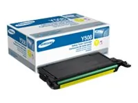 SAMSUNG CLT-Y508S — Samsung CLT-Y508S Toner Cartridge for CLP-620, CLP-670 and CLX-6220FX - 2000 Yields - Yellow