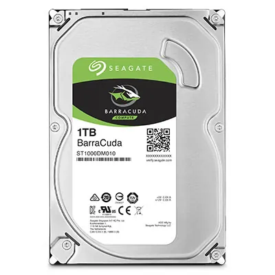 SEAGATE ST1000DM010-25PK — Seagate Hard Drive ST1000DM010 1TB SATA III 6Gb/s 64MB 3.5inch BarraCuda Desktop Bare