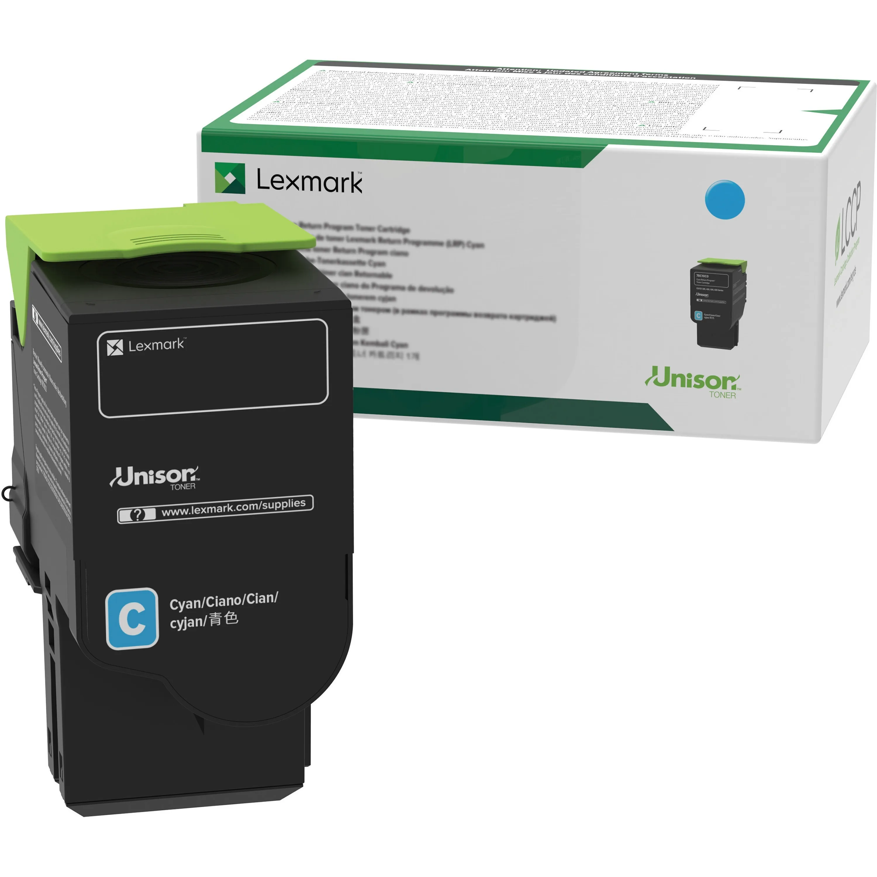 Lexmark C2310C0 — LEXMARK C2310C0 CYAN RETURN PROGRAM TONER CARTRIDGE FOR USE IN C/MC2325,2425,253
