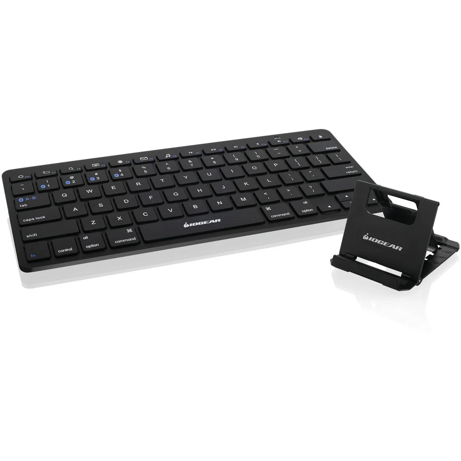 IOGear GKB632B - Slim MultiLink BT KB w Stand