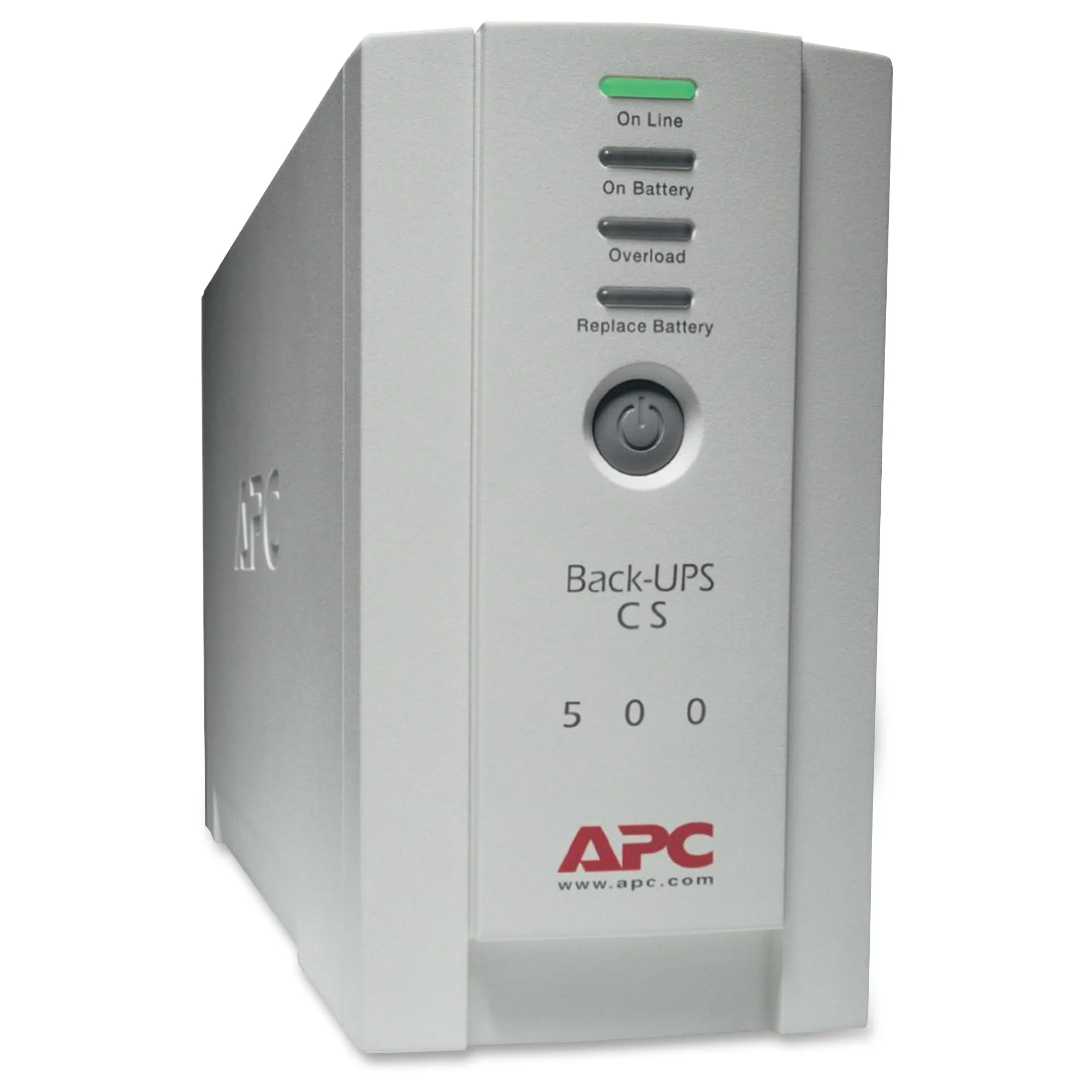 APC - Schneider Electric BK500 — BACK-UPS CS 500 - UPS - EXTERNAL - STANDBY - AC 120 V - 300 WATT / 500 VA - INTE