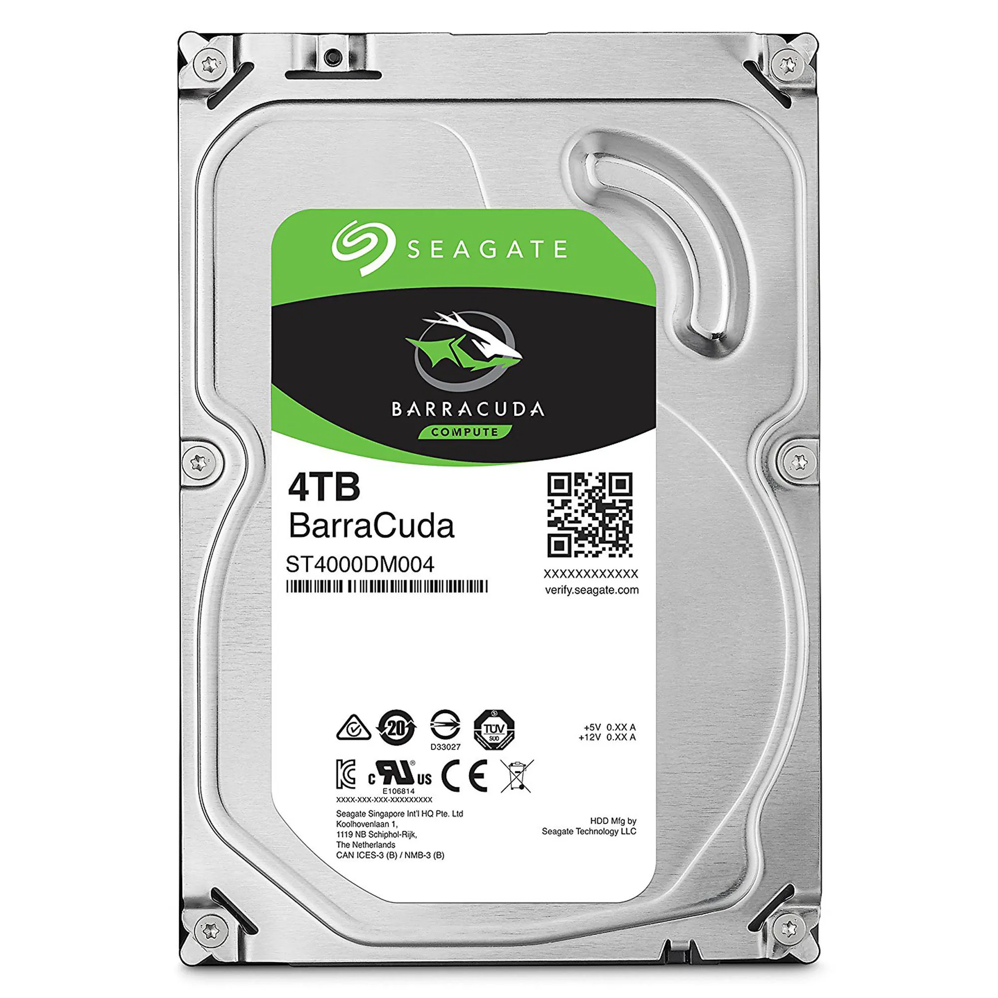 SEAGATE ST4000DM004 — SEAGATE BARRACUDA 4 TB HARD DRIVE - 3.5 INTERNAL - SATA (SATA/600)