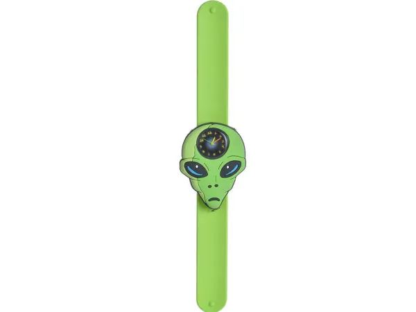 bulk buys DD409 - Wild Republic Alien Slap Watch - Fun & Colorful Design