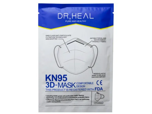 Bulk Buys MO105 — High-Performance 3D KN95 Face Mask for Ultimate Protection