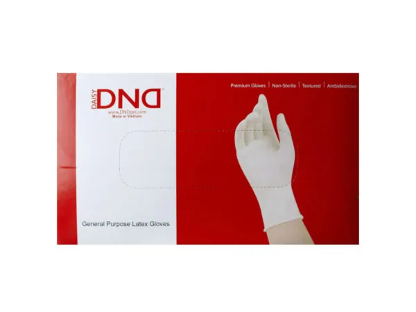 bulk buys MO107 - 100 Pack of Powder-Free Latex Gloves, Size Small