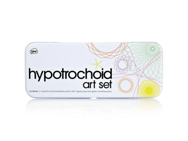 Bulk Buys CA517 — Creative Hypotrochoid Art Set with Decorative Tin Case