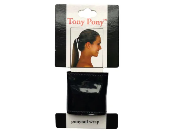Bulk Buys KA684 — Mia Beauty Tony Pony Black Cuff for Stylish Ponytails