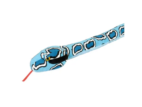 bulk buys DD421 - Wild Republic Large Plush Twin Spotted Snake - Big Head Toy