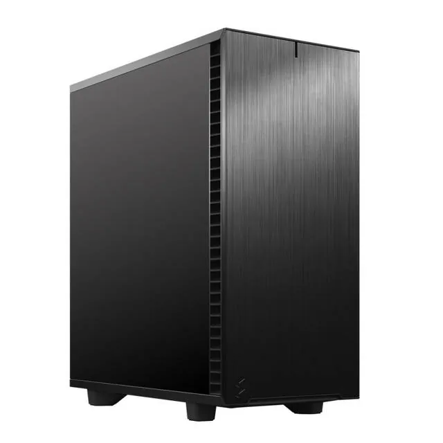 Fractal Design FD-C-DEF7C-01 — Fractal Design FD-C-DEF7C-01 Define 7 Compact Black Brushed Aluminum/Steel ATX Compact Silent Mid Tower Computer Case