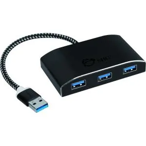 Siig JU-H40F12-S1 — SUPERSPEED USB QUICKLY ADDS FOUR USB 3.0 PORTS TO YOUR COMPUTER AND PROVIDES OPT