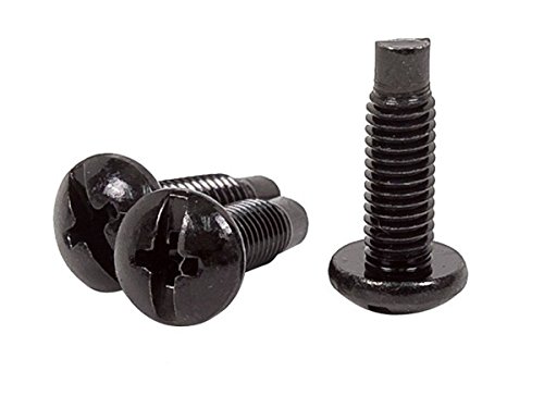 Monoprice 8621 - MONOPRICE 1032 SCREW FOR RACK, 50 PCS BLACK