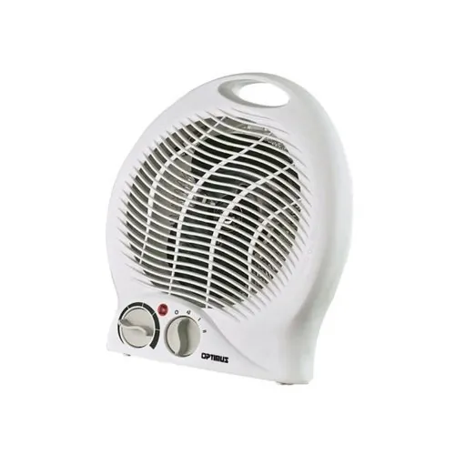OPTIMUS H-1322 — Optimus Portable Fan Heater with Thermostat in White