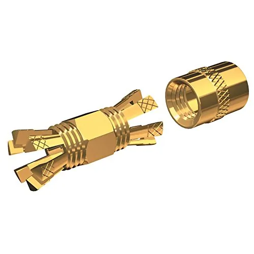 Shakespeare PL-258-CP-G — Shakespeare PL-258-CP-G Gold Splice Connector For RG-8X or RG-58/AU Coax.