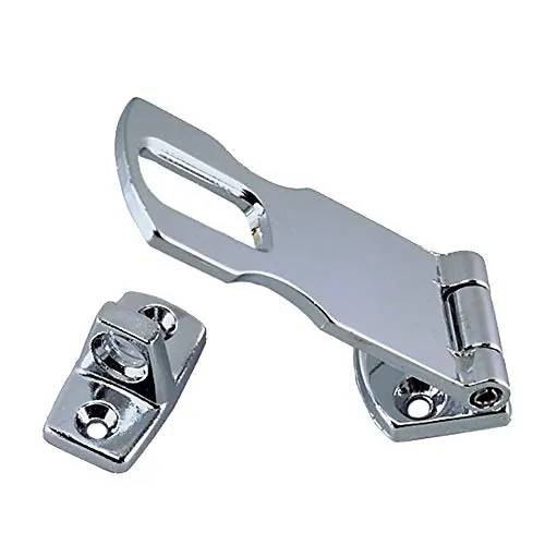 Perko 1198DP2CHR — Perko Chrome Plated Zinc Hasp - 3"
