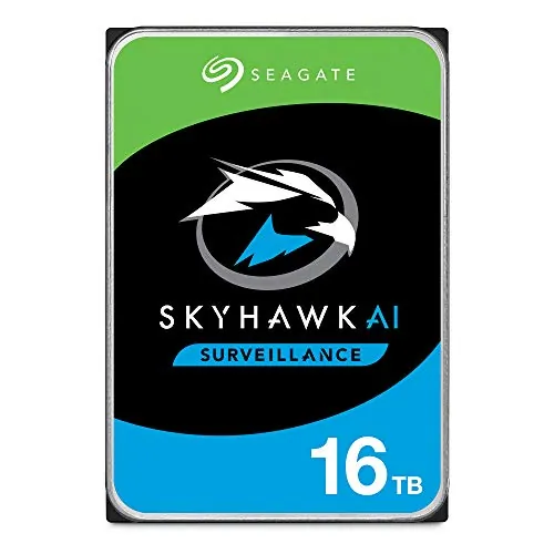SEAGATE ST16000VE000 — 16TB 512E Skyhawk AI Surveillance HDD