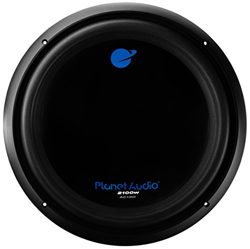 PLANET AUDIO AC15D - Planet Audio Anarchy 15 Woofer Dual 4 Ohm Voice Coil Black P
