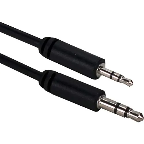 QVS 2qx966 - QVS 6ft 3.5mm to 2.5mm Audio Conversion Cable