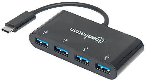 Manhattan 162746 — Manhattan(R) 162746 SuperSpeed USB 3.1 Hub