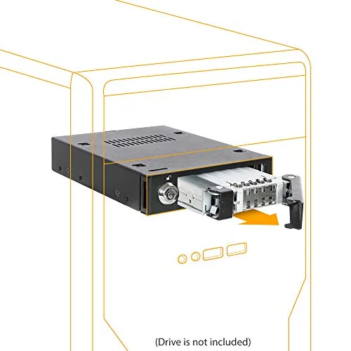 Icy Dock MB991IK-B — ICY DOCK Removable Storage MB991IK-B 2.5inch SATA/SAS HDD/SSD Rack For 3.5inch Device Bay Retail