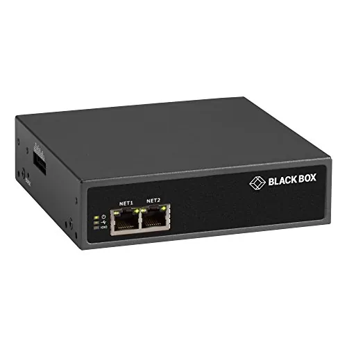 BLACK BOX CORPORATION LES1608A — THIS REDUNDANT CONSOLE SERVER WITH CISCO PINOUTS SIMPLIFIES OUT-OF-BAND MANAGEME