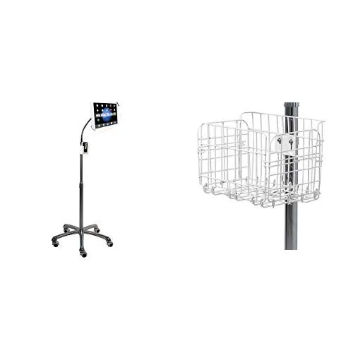CTA DIGITAL PAD-SHFS — Cta Digital Ipad And Tablet Heavy-duty Security Gooseneck Floor Stand CTAPADSHFS