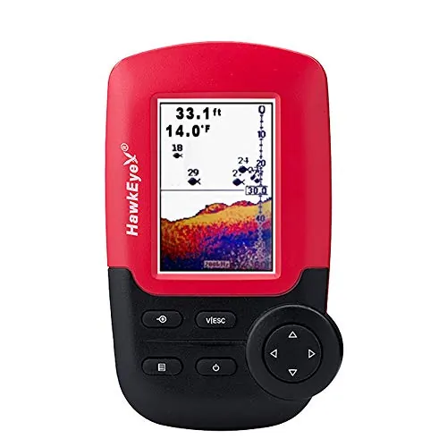 HawkEye FT1PXC — HawkEye FishTrax 1C Handheld Fish Finder w/HD Color VirtuView Display