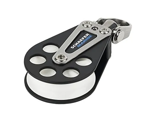 Schaefer Marine 504-05 — Schaefer Single Aluminum Block - 51mm Sheave