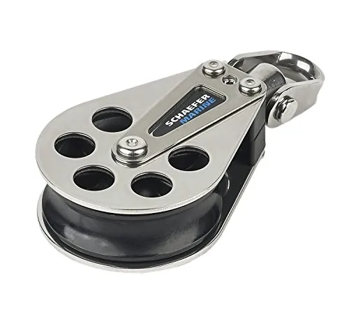Schaefer Marine 705-05 — Schaefer Single Stainless Steel Block - 60mm Sheave