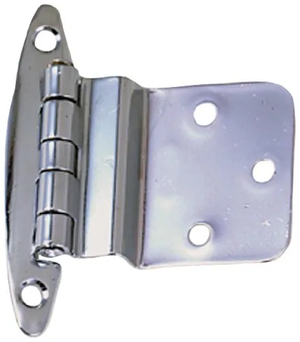 Perko 0271DP0CHR — Perko Chrome Plated Brass 3/8" Inset Hinges