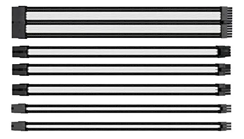 Thermaltake AC-048-CN1NAN-A1 - Thermaltake Cable AC-048-CN1NAN-A1 TtMod Sleeve Cable White-