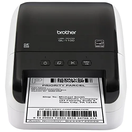 Brother QL1100 — BROTHER QL-1100 WIDE FORMAT, PROFESSIONAL LABEL PRINTER,MOBILE PRINTERS & LABELE