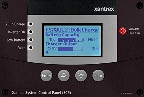 Xantrex 809-0921 — Xantrex Freedom SW Xanbus System Control Panel (SCP)