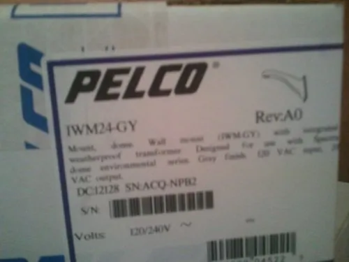 PELCO IWM24-GY - Wall Mount for Spectra and DF5 Outdoor Robots