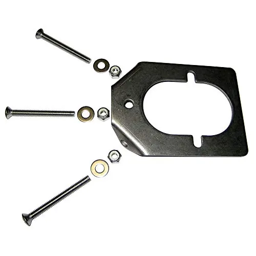 Lees Tackle RH5931 — Lee's Stainless Steel Backing Plate f/Medium Rod Holders