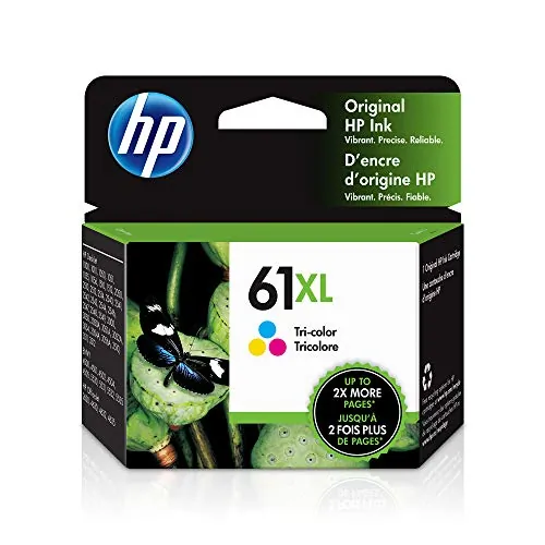 HP HEWCH564WN — HP CH564WN 61XL Tri Color Inkjet Print Cartridge for Deskjet 1000 Series Printers - 330 Pages - Cyan