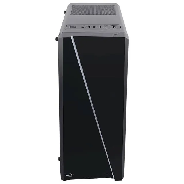 AeroCool CYLON BLACK - AeroCool CYLON RGB ATX Mid Tower Case - No Power Supply