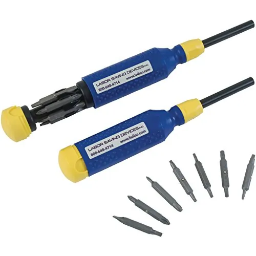 LABOR SAVING DEVICES LSD51151 — Labor Saving Devices 51-151 MegaPro 15-in-1 Standard Bit Screwdriver