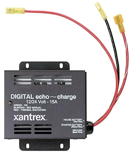Xantrex 82-0123-01 — Xantrex Echo Charge Dual Battery Charger Panel