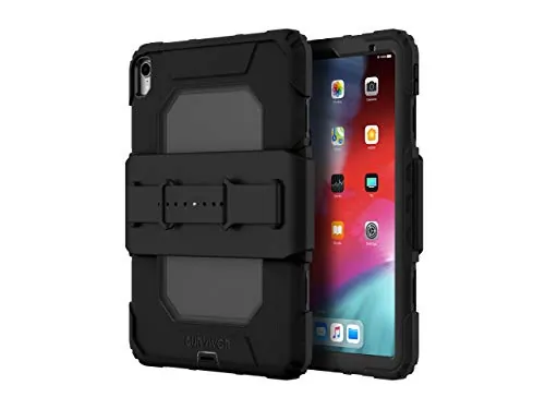 GRIFFIN GIPD-002-BLK — GRIFFIN SURVIVOR ALL-TERRAIN (W/ HAND STRAP) FOR IPAD PRO 11 ) - BLACK