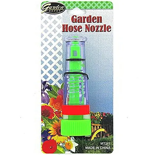 garden depot MT211 - Premium Adjustable Garden Hose Nozzle with Ergonomic Grip