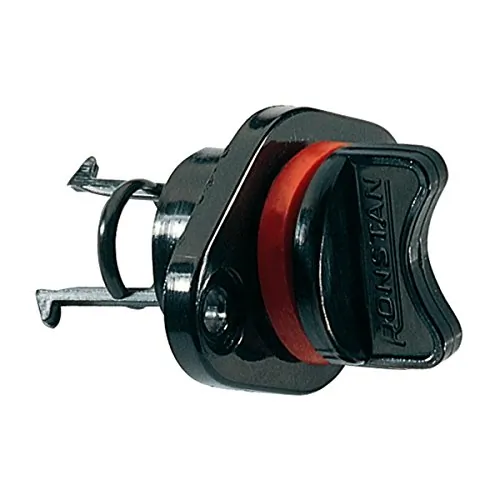 Ronstan RF294 — Ronstan Drain Plug & Housing - Coarse Thread - Black Nylon