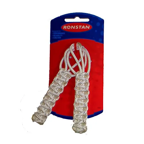 Ronstan RF6093S — Ronstan Snap Shackle Lanyard - 2" - Pair